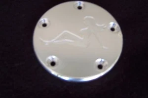 Cubierta de puntos personalizados/cubierta de cámara se adapta a Harley Davidso camionero niña pulida 5 orificios - Imagen 1 de 1