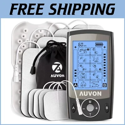 Unidad TENS líder en la industria con 20 modos y electrodos reutilizables para el cuidado muscular Foto 1 de 4