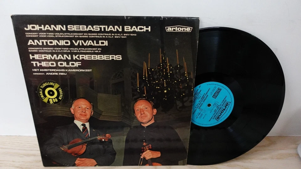 KREBBERS, OLOF Violin BACH VIVALDI ANDRE RIEU ARTONE PDE-S 197 STEREO LP - Image 1 of 1
