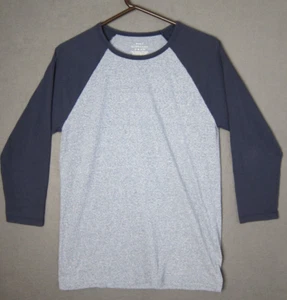Giordano Men's Baseball Style Tee Shirt Gray Large - Picture 1 of 5