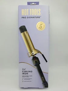 Hot Tools Pro Signature 24K Gold Curling Iron 1-1/2 in 1.5" - Picture 1 of 1
