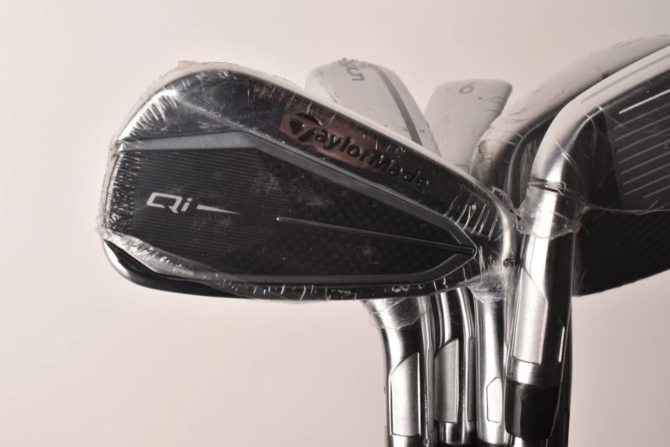 BRAND NEW TAYLORMADE QI IRONS 4-PW 7 IRONS KBS 85G STIFF FLEX STEEL - Image 1 of 4