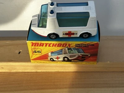 (Unpainted Base) Matchbox - #46 Stretcha Fetcha Ambulance - Image 1 of 4
