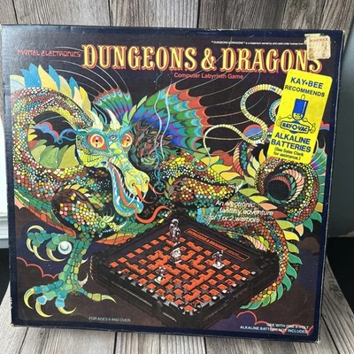 Mattel Electronics Dungeons & Dragons Computer Labyrinth Game 99% Completo! Foto 1 de 4