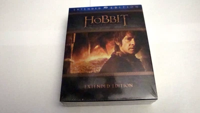 The Hobbit: the Motion Picture Trilogy (Extended Edition) *Brand New*  (Blu-ray) - Image 1 of 4