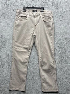 Paige Mens Federal Straight Leg Jeans 33 Stretch Denim - Picture 1 of 8