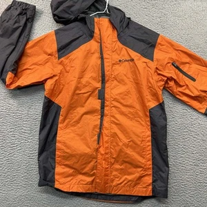 Columbia Rain Jacket Boys Rain Coat Size 14-16 Omni-Shield - Picture 1 of 10