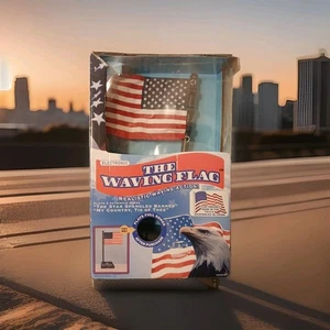 Decorazione bandiera americana The Waving Flag Canzoni patriottiche elettroniche 4 luglio - Foto 1 di 8