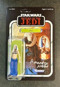 AMANDA NOAR Signed Jess Jabba's Musician Autograph Custom Star Wars Figure ROTJ - Picture 1 of 8