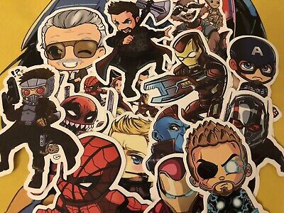 Marvel Avengers Marvel Comics 25x Random Stickers Assortment • 3.50£