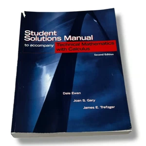 Student Solutions Manual to Accompany Technical Mathematics with Calculus 2005 - Imagen 1 de 5