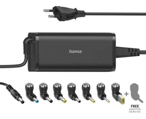 Hama Notebook Netzteil 90W 15-19V + 8 Adapter Laptop Ladegerät Samsung Asus 531 - Bild 1 von 3