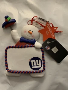 New York Giants Personalize Keepsake Christmas Ornament  NEW - Picture 1 of 2