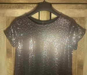 Shine Bright W/ Party  Dress Art  class girls  Multi Colored Sequin Dress - XL - Picture 1 of 9