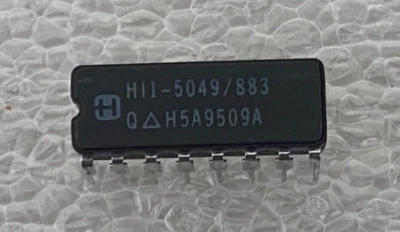 HI1-5049/883, Harris, Analog Switch Dual DPST 16-Pin CDIP, 1pc - Изображение 1 из 2