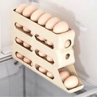 Slide Organizer Egg Roller Rack Large Capacity Refrigerator Egg Storage Box