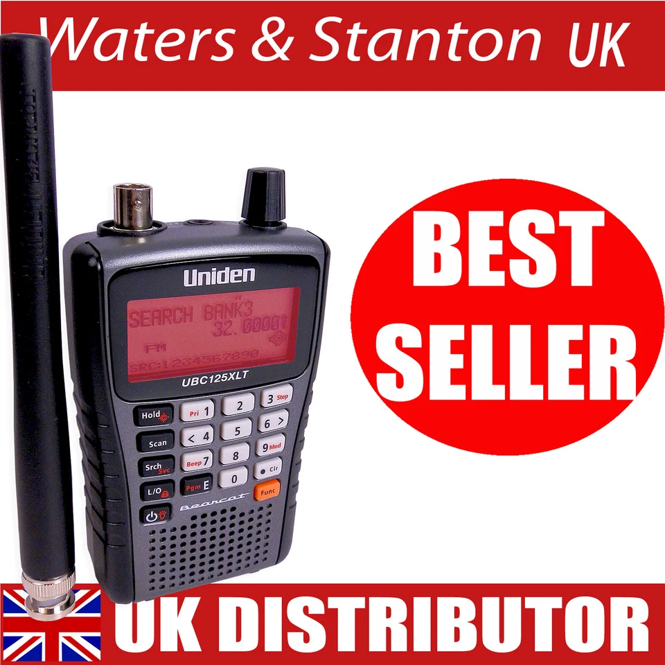 Uniden-Bearcat UBC-125XLT Breitband-UKW/UHF-Scanner - Bild 1 von 1