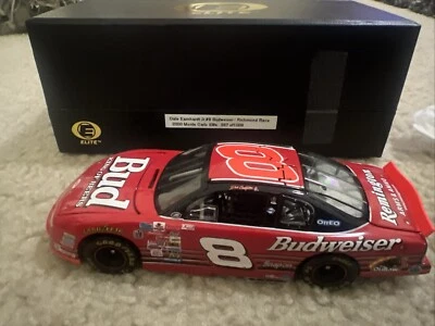 2000 Dale Earnhardt Jr 1/32 Elite #8 Budweiser No Bull/ Richmond Race /1008 - Image 1 of 2