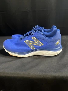 New Balance Herren Fresh Foam 680v8 blau/gelb Schuhe Größe 14 - Bild 1 von 7