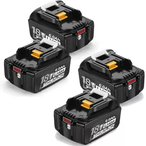 10X Für Makita Akku 18V 5.5Ah 6Ah 8Ah BL1860B BL1850B BL1840B BL1830B BL1860 LED - Bild 1 von 23