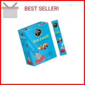 4C Powder Drink Mix Packets, Fruit Punch 1 Pack, 24 Count, Singles Stix On the G - Picture 1 of 2