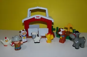 Fisher Price Little People Farmer Jed Caring For Animals Farm Hen Farm Animals - Picture 1 of 3