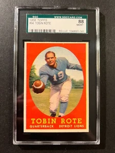 1958 Topps Tobin Rote #94 SGC 8 - Picture 1 of 2