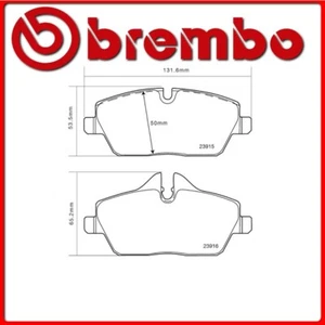 07.B314.84#47 PASTIGLIE FRENO ANTERIORE SPORTIVE BREMBO SPORT MINI MINI (R56) Co - Foto 1 di 1