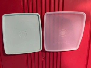 Vintage Tupperware Replacement Lid #671~Sheer or Mint Green for Sandwich Keeper - Picture 1 of 1