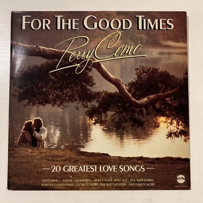 Perry Como For The Good Times 20 Greatest 1983 Telstar UK Import VG+/VG+ - Image 1 of 4