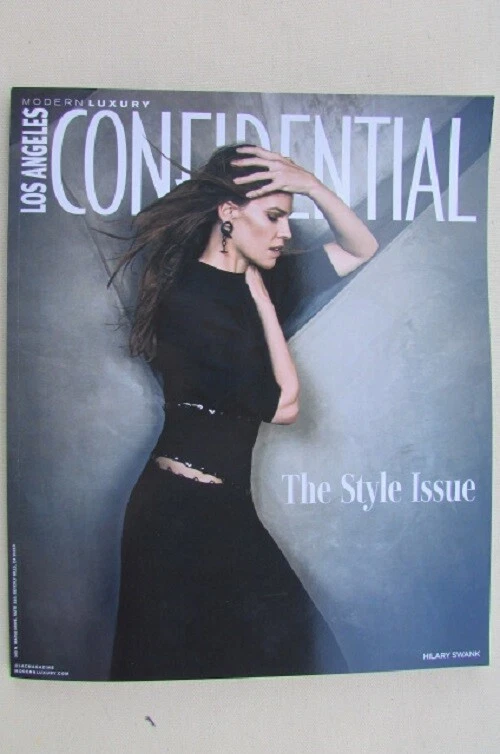 Magazine - Fashion - Los Angeles Confidential March / April 2018 - Hillary Swank Foto 1 de 2