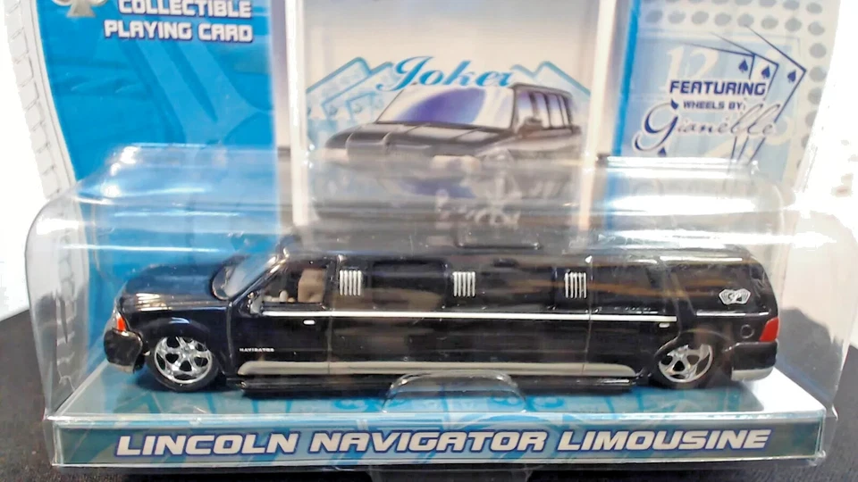 Maisto Playerz Lincoln Navigator 2004 limusina negra 1/64 diecast de lujo Foto 1 de 2