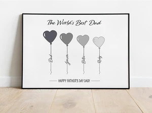 Vatertagsgeschenk, Weltbester Papa Papa, Erstes Vatertagsgeschenk, Geburtstagsgeschenk - Bild 1 von 9