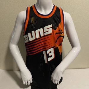 Maglia Mitchell & Ness Nash nera swingman 1996-97 alternativa Phoenix Suns uomo - Foto 1 di 10