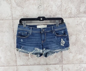 Abercrombie & Fitch Cut Off Distressed Low Rise Booty Short Jeansshorts Gr. 6 W28 - Bild 1 von 12