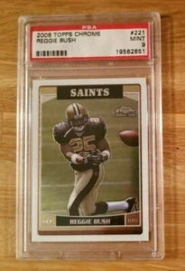 Reggie Bush Rookie Card 2006 Topps Chrome #221 PSA Mint 9 - Picture 1 of 2