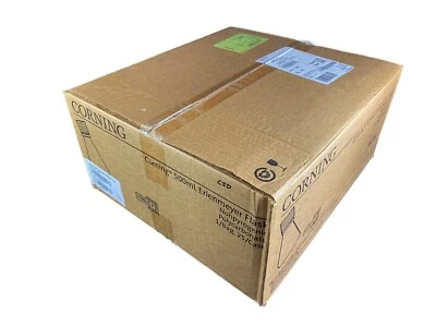 CORNING 500mL Baffled PC Erlenmeyer Flask Sterile w/ Vented Cap 431401 (25/cs) - Image 1 of 4