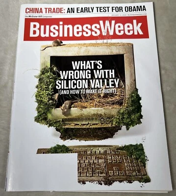 Business Week Magazine January 2009 What’s Wrong With Silicon Valley Obama - Image 1 of 4