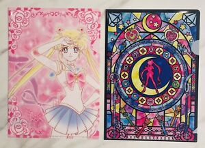 Sailor Moon File Folders Sailor Moon Crystal A5 size(Small) 2 pieces from Japan