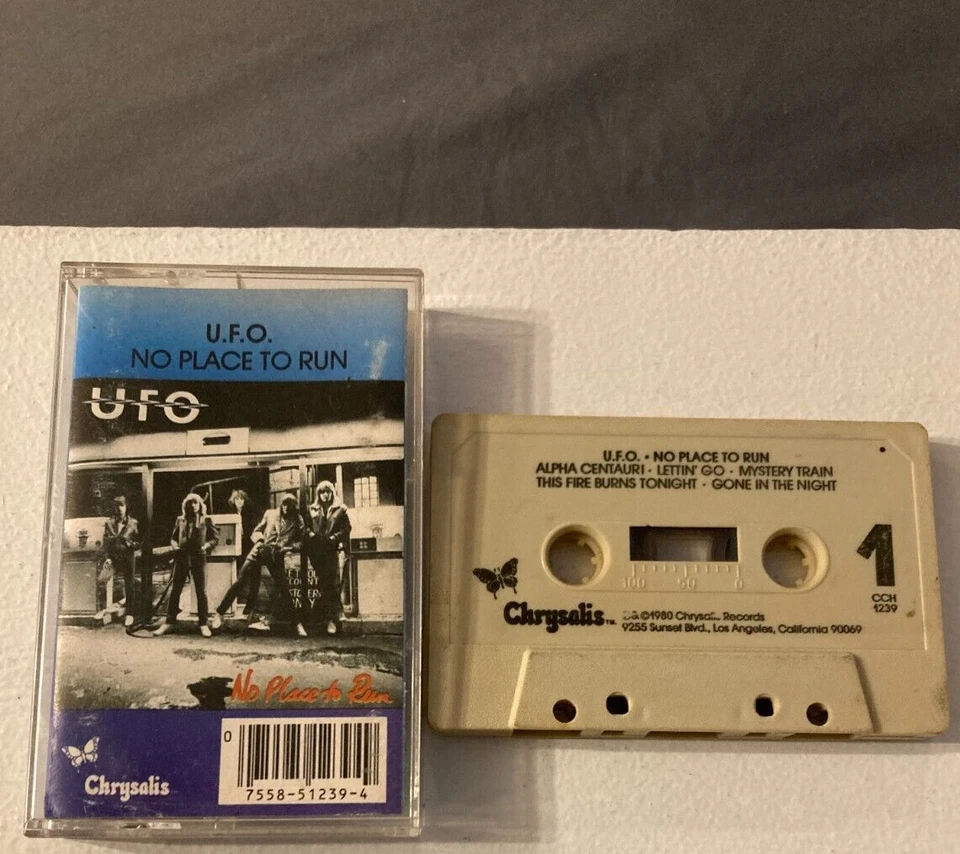 UFO - No place to Run Cassette Tape | OOP Classic Rock - Image 1 of 1