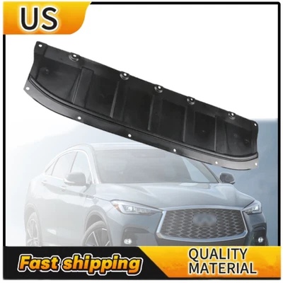 PARA INFINITI QX50 2019-2021 DELANTERO BAJO CUBIERTA DEL MOTOR PROTECTOR CONTRA SALPICADURAS EE. UU. Foto 1 de 4