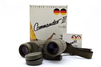 [MINT] COMMANDER II STEINER BINOCULARS 7 X 50S MILITARY MARINE GERMAN - Image 1 of 4