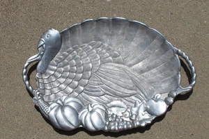 Lenox 24" X 16" Oval Turkey Serving Platter Americana Hollowware Thanksgiving - Picture 1 of 11
