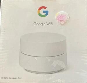 Google Wifi Mesh Network System Router AC1200 Point 1-pack SEALED - Picture 1 of 4