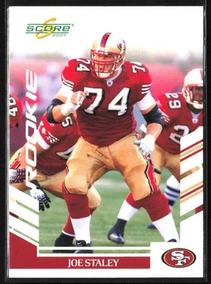 2007 Score #325 Joe Staley controle remoto alternativo - Imagem 1 de 3