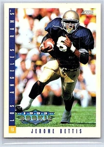 JEROME BETTIS - 1993 Score #306 - ROOKIE CARD - RAMS - HOF - Picture 1 of 2