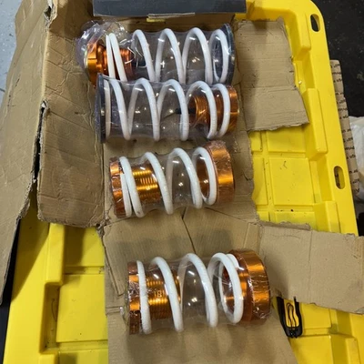 KIT DE MANGUITO COILOVER SUSPENSIÓN AJUSTABLE PARA 06-11 CIVIC 1"-4" CON RESORTE BLANCO Foto 1 de 4