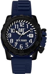 Reloj con fecha CAT Caterpillar Barricade azul estilo militar para hombre LK11126612 - Imagen 1 de 1