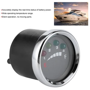 ✈24V Precise LED Battery Meter Indicator Display For Electric Solar Boat - Picture 1 of 12