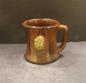 Tazza smaltata standard Peters and Reed con ritratto - 3 1/2" - come nuova - Foto 1 di 1